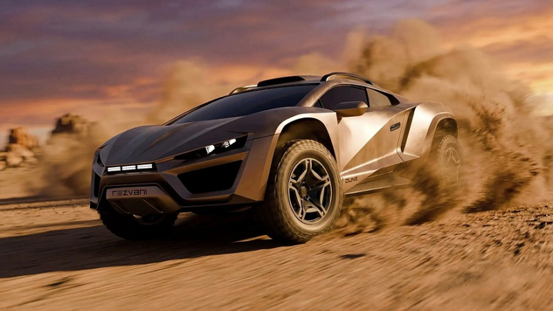 Rezvani Dune: внедорожный суперкар с компрессорным V10 на базе Lamborghini Huracan